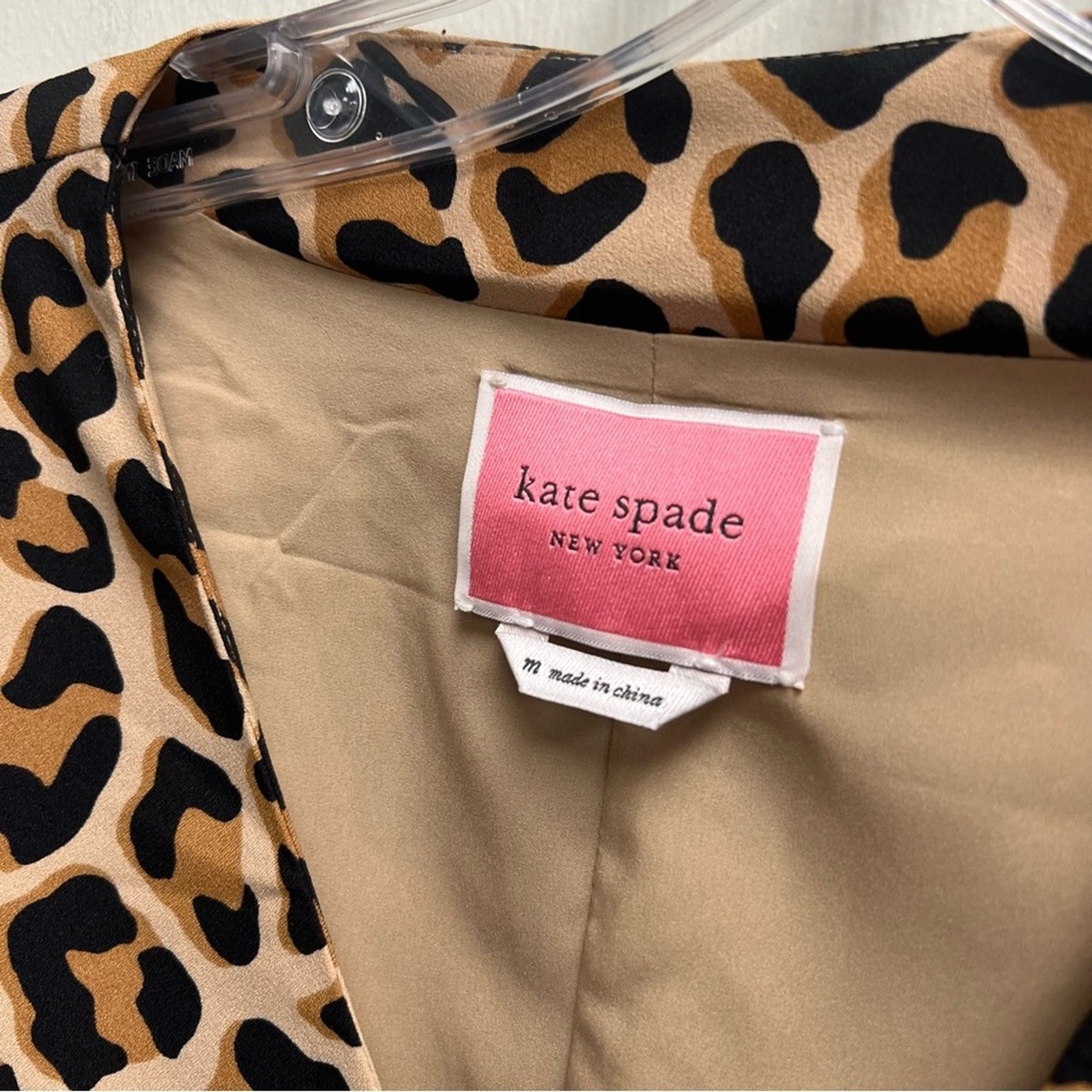ケイトスペードニューヨーク LOVELY LEOPARD WRAP DRESS 【公式 ケイトスペードニューヨーク LOVELY LEOPARD WRAP DRESS 【公式