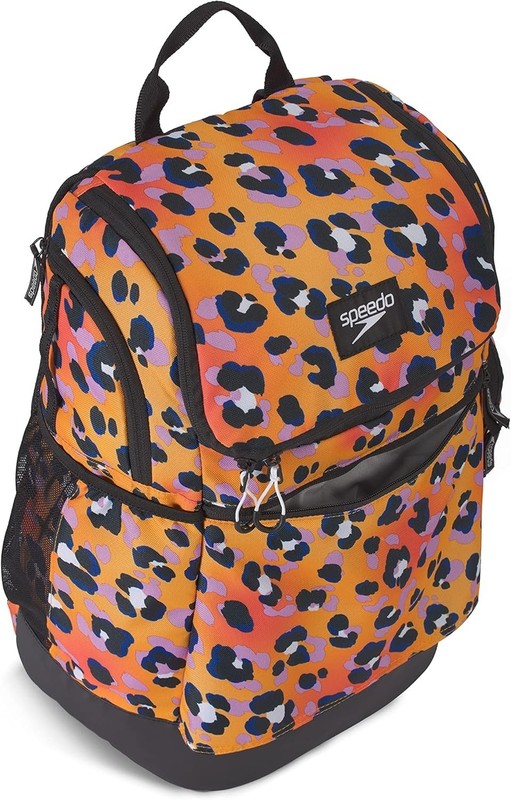 Speedo Teamster 2.0 Bakpack, 35L, Cheetah Orange Pop, Brand New w/Tags