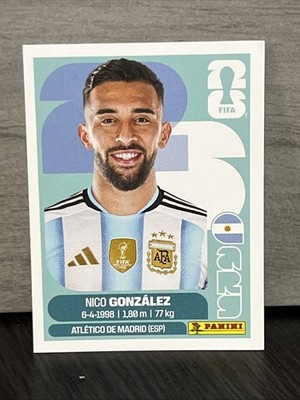 Nico Gonzalez 2026 Panini FIFA World Cup | Argentina ARG 16 | Sticker!