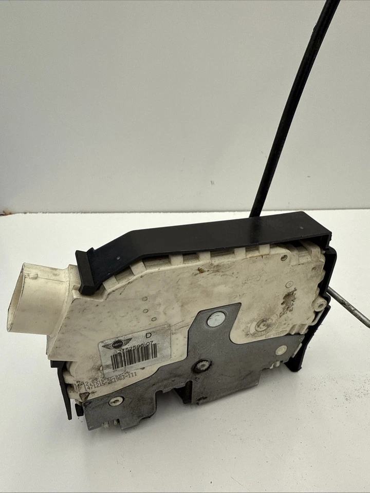 Mini Cooper 2009 pasajero delantero derecho cerradura pestillo actuador 275259607B204-29 Foto 3 de 4