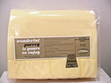 Vtg SealedNew Old Stock IOB Yellow Chatham Purrey Blanket Twin or Full 72" x 90"