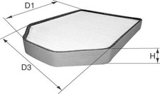 Filtre d'habitacle Mercedes 230
