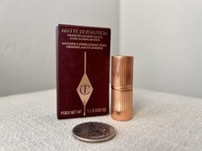 Authentic Charlotte Tilbury Lipstick Matte Revolution Pillow Talk 1.1g