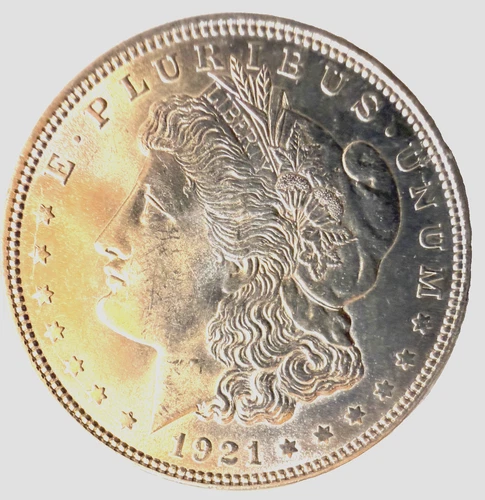 1921 Morgan Silver Morgan $1 Coin In extremely fine  condition as shown.