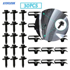 30pcs For Lexus Nx300 M6 24mm Body Bolts U-nut Clips Engine Splash Shield