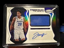 2022 Panini Chronicles Certified Draft Picks Josh Minott Patch Auto #CF-JMI /99