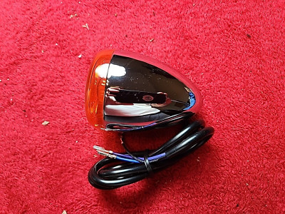 Chris Products Deuce T/S Assy, Frt Amber 8500A Custom Deuce Style Turn Signal