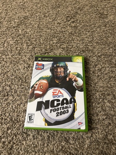 NCAA Football 2003 (Microsoft Xbox, 2002) Complete Tested Working - Free Ship