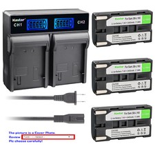 Kastar Battery LCD Rapid Charger for Samsung SB-L160 Samsung VP-L770 Camcorder