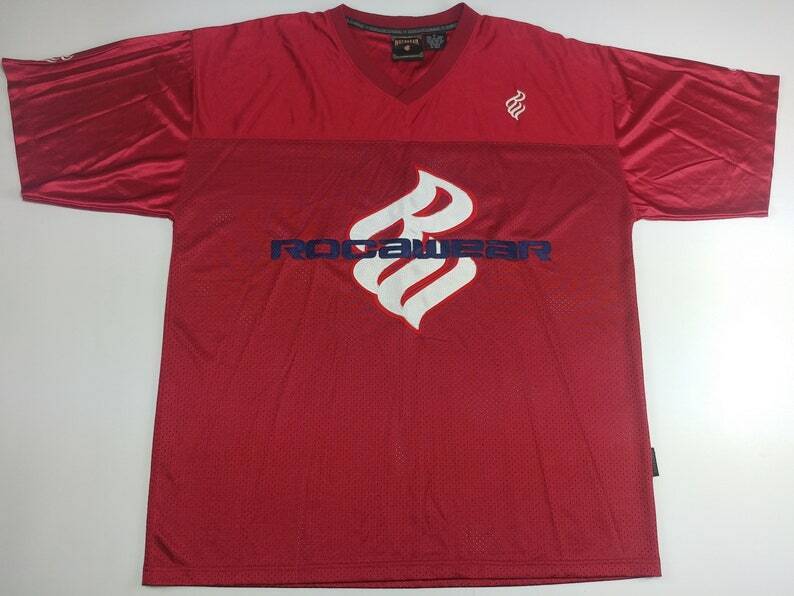 ROCAWEAR jersey, 1999 collection, black tag, Roca Wear ROCAWEAR jersey, 1999 collection, black tag, Roca Wear