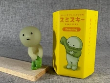 Genuine Smiski Dressing Series Smiski Putting On Socks Figure- US Seller