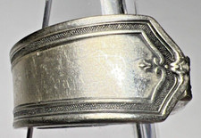 Vintage Stainless Steel Spoon   Ring  Hand Made  Made in the     USA