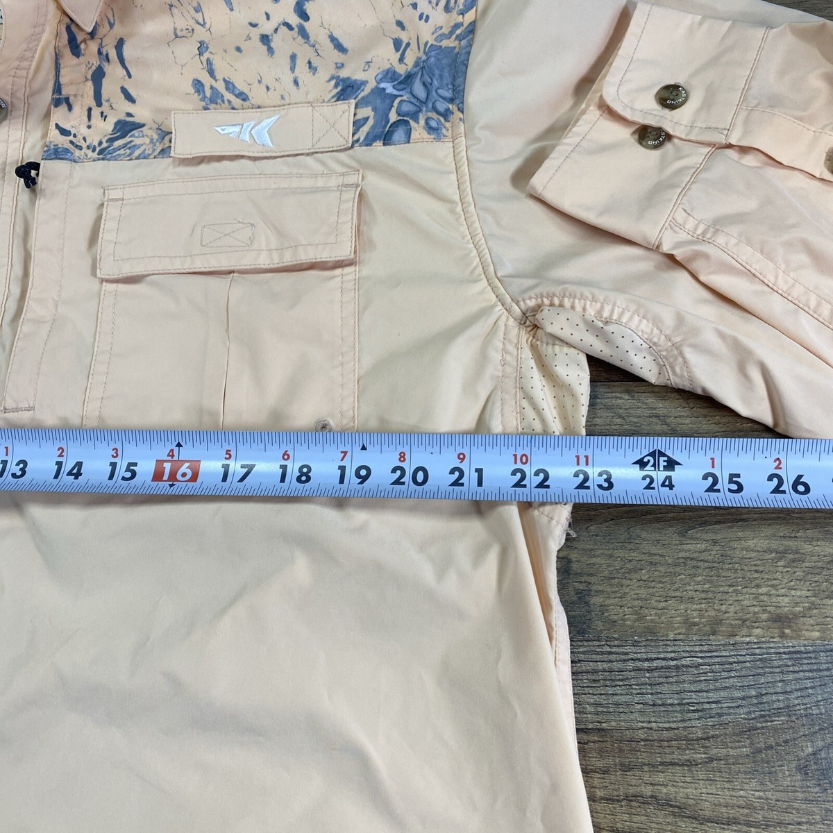 Chemise LIN - Corail - Col Classique