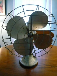 Vintage Hunter Oscillating Fan | eBay