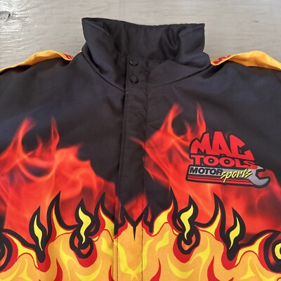 Vintage 90s Swingster NASCAR MAC Tool Motorsports Racing Jacket Sz Vintage 90s Swingster NASCAR MAC Tool Motorsports Racing Jacket Sz
