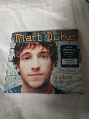 MATT DUKE - Kingdom Underground (New Sealed CD 2008) OOP * Fast Free Shipping! *