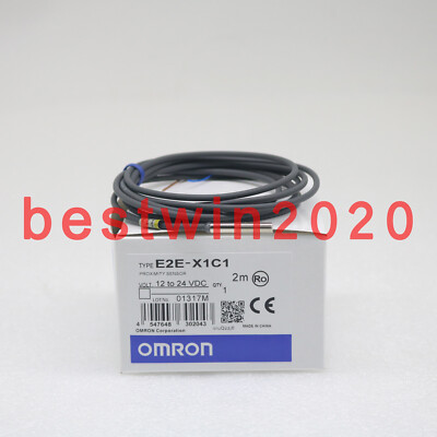 NEW IN BOX OMRON E2E-X1C1 12~24VDC Proximity Switch FREE SHIPPING