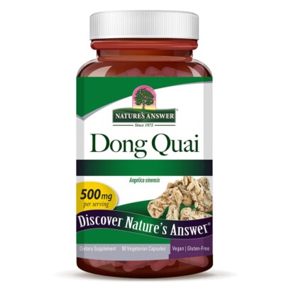 Nature's Answer, Dong Quai, 500mg, 90 Veg. Kapseln - Blitzversand