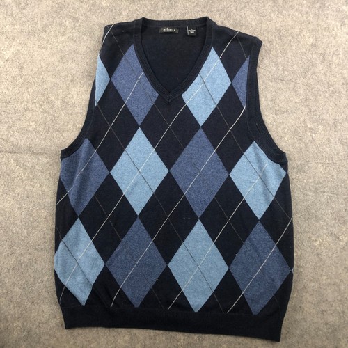 Van Heusen Sweater Mens Large Black 