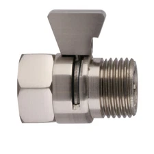 Handheld Bidet Sprayer Shower Head Shut-Off Water Flow Control Valve Brushed