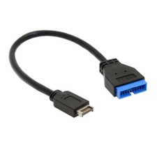USB 3.1 Front Panel Header to USB 3.0 20Pin Header Extension Cable 20cm for ASUS