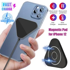 15W Wireless Fast Charging Charger Magnetic Pad Mat for iPhone 12 Pro Max / Pro