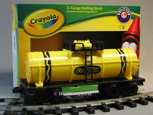 lionel crayola train set