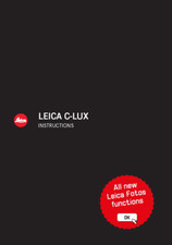 Leica C-Lux Instruction Manual: Full Color 298 Pages  Protective Covers 