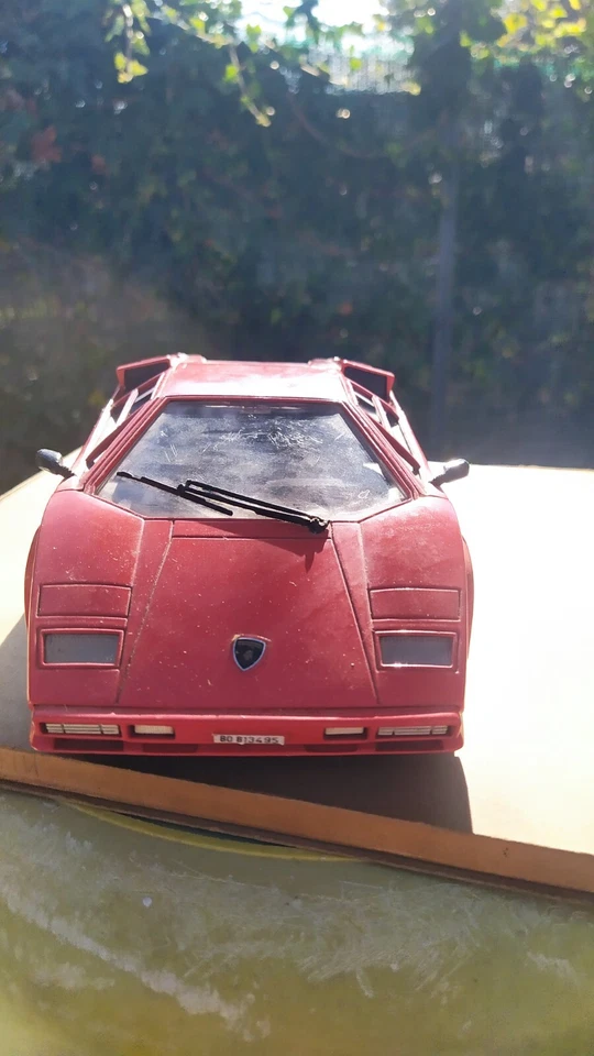 Modellino Auto Lamborghini Countach 5000 - Scala 1:18 - Polistil - Tonka Corps - Immagine 2 di 4