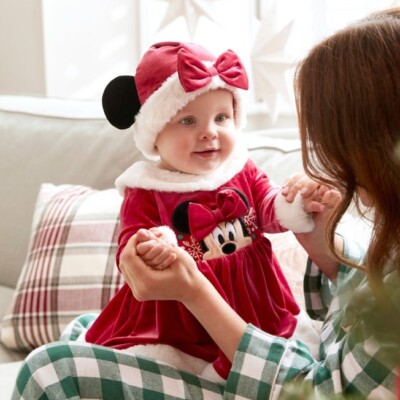 Minnie Mouse Christmas Baby Dress | eBay