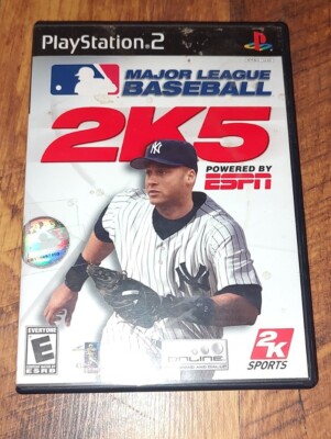 Major League Baseball 2K5 (PS2) CASE & MANUAL ONLY - NO GAME 