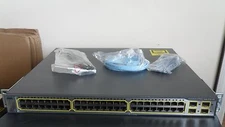 CISCO WS-C3750G-48PS-S 48-Port Gigabit Layer 3 POE Switch 3750G-48PS-S ios-15.0