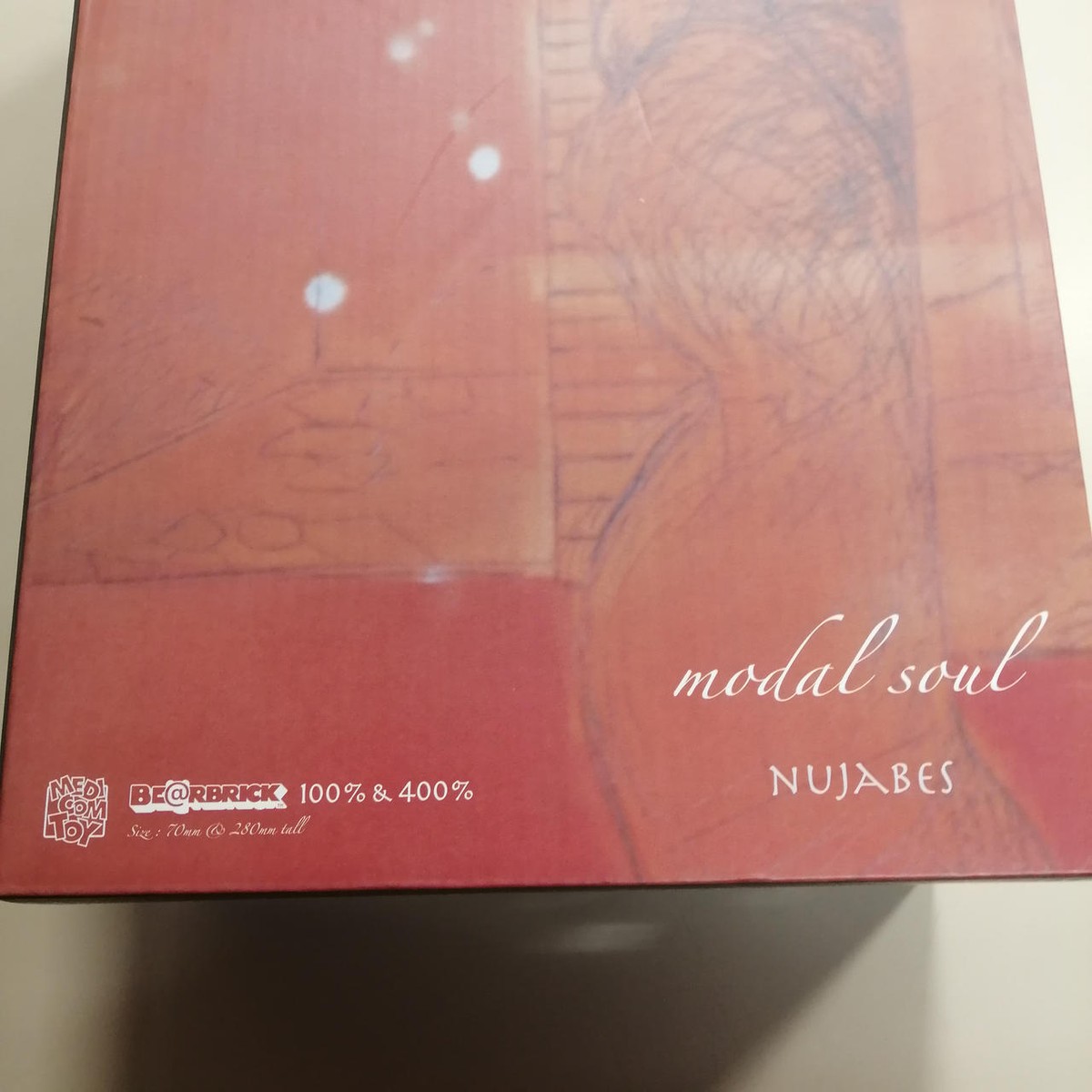 Medicom Toy MODAL SOUL 100% & 400% NUJABES Bearbrick | eBay