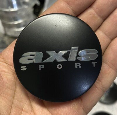 AXIS SPORT Center Cap Wheel Hub Cover S245K068 Black *NICE*