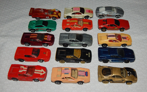 Vintage Hot Wheels Ferrari Schrottplatz 15 Stück ~ (1990er-2000er) ~ (Lot #2)