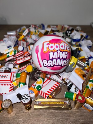 #ad ZURU 5 Surpise Foodie Mini Brands Series 1 100#x27;s IN STOCK LOWEST PRICE ON EBAY $1.00