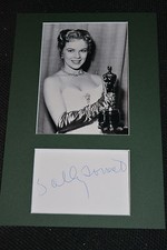 SALLY FORREST signed autograph 20x30 in person mat OSCAR +2015