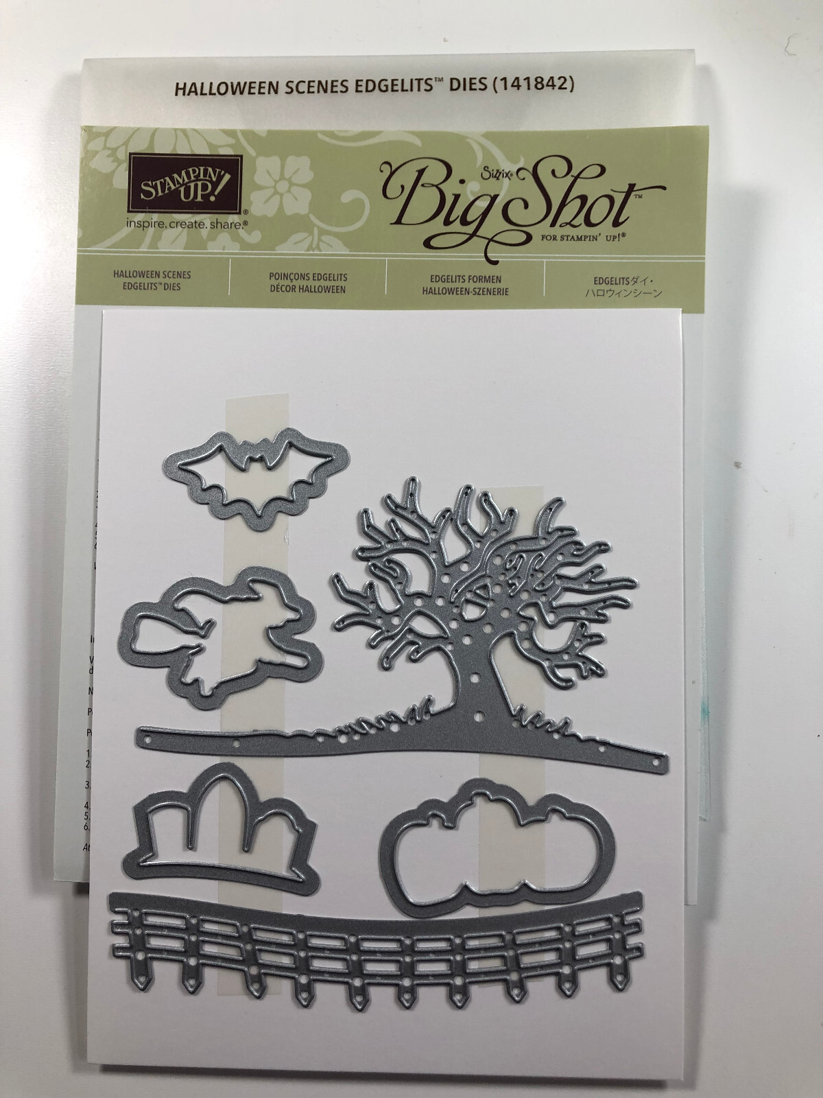 Stampin' Up! HALLOWEEN SCENES Edgelits - Brand New