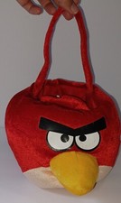 Red Angry Bird Plush Halloween Easter Basket.