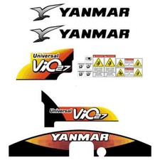 Yanmar VIO27-5 Decalcomanie Aftermarket Repro Decalcomania Adesivo Kit Escavatore