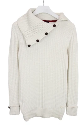 HENRI LLOYD Pull Femme Taille M Mélange Cachemire Angora Tricoté - Photo 1/4