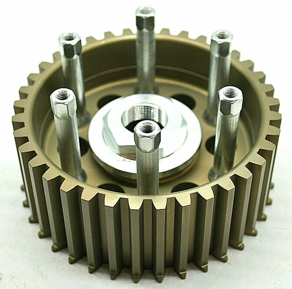 NUEVO tambor Ducati AL 7075 embrague seco 749 999 907 buje de tambor de embrague jefe 50 μm billet Foto 2 de 4