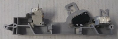 SUPPORTO CON 3 MICROINTERRUTTORI X PORTA FORNO MICROONDE DPE MARTE 0276  (BIANCO) | eBay