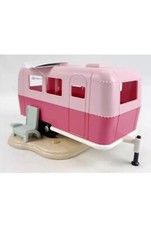 Nightlight Nursery Decor Limited Edition Pink Airstream Trailer Set Up For Baby