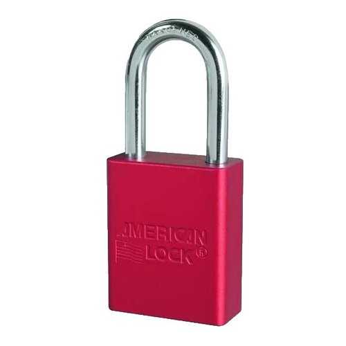 One Used Brady Red Safety Nylon Padlock 99552 | eBay