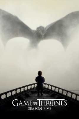 Game of Thrones GOT Season 5 Braavos Dany Meereen Stannis Arya Tyrion Poster
