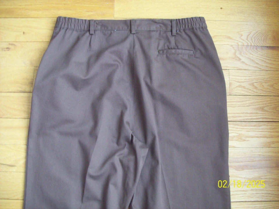 Pantalones Cabin Creek Marrón 100% Algodón BOLSILLOS Talla 20T ALTO Entrepierna 32 1/2 Foto 4 de 4