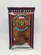1991-1992 NBA Upper Deck Sealed Basketball Wax Pack