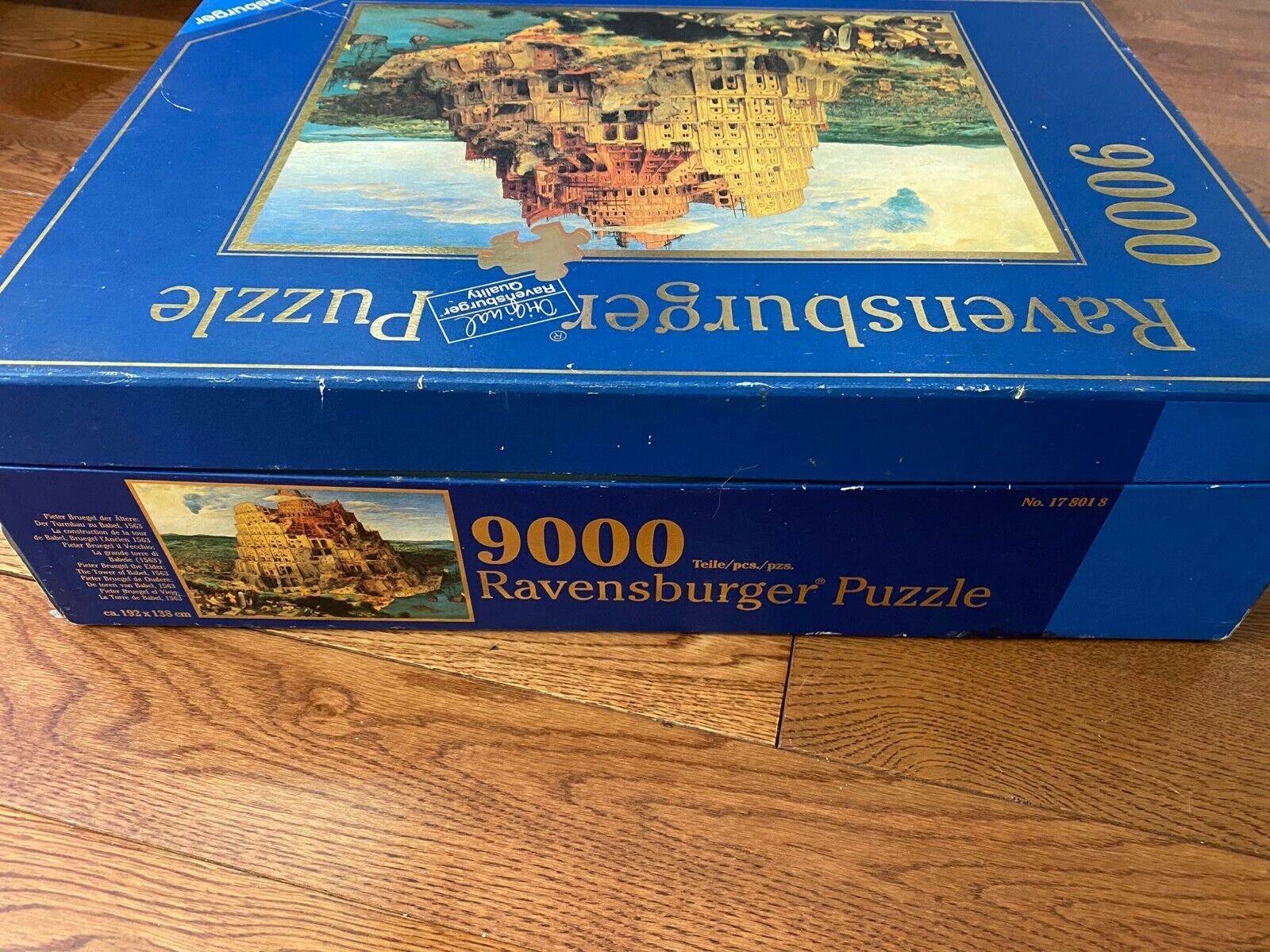 Puzzle Ravensburger Bruegel L'Ancien : La Construction De La Tour