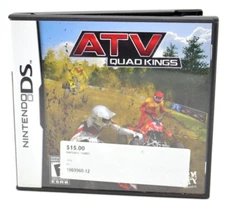 ATV: Quad Kings (Nintendo DS, 2010) Complete Tested & Working